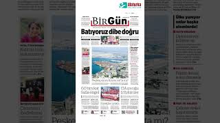 BirGün Gazetesi 1 Sayfa  14 Eylül 2024 [upl. by Annasoh365]