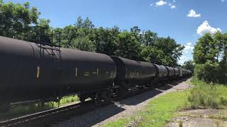 CSX F70922 in Pembroke NC [upl. by Riffle]