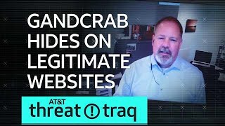 51718 GandCrab Hides on Legitimate Websites  ATampT ThreatTraq [upl. by Liew750]