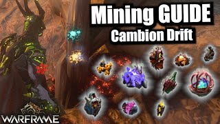 Mining GUIDE For Cambion Drift  Warframe [upl. by Edvard]