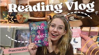 READING VLOG w którym chcę być produktywna i czytam PRZECINACZKĘ 🪢📚 [upl. by Kassity]