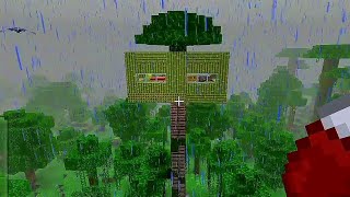 Building an Amazing Tree House Minecraft Guide [upl. by Atnes249]