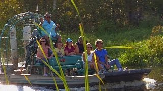 Airboats amp Alligators Airboat Tours  Lake Trafford  Immokalee FL [upl. by Elnar]