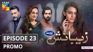 Zebaish  Episode 23  Promo  Digitally Powered By Master Paints  HUM TV  Drama [upl. by Lomasi]