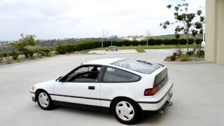 1991 Honda CRX Si Ver II [upl. by Akehsyt]