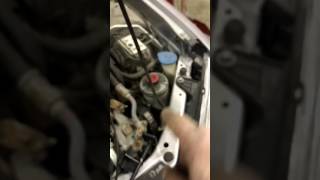 2001 Honda Civic hood latch cable replacement [upl. by Inohs]