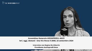 Assemblea Assimpredil Ance De Albertis quot Agire subito per non perdere opportunità di crescitaquot [upl. by Ingeborg698]