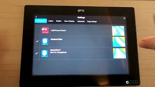 Raymarine Axiom Chart Plotter Setting to Navionics Charts [upl. by Yeltsew]