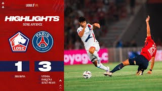 HIGHLIGHTS 2425 I LOSC  Paris SaintGermain 13 Ligue 1 journée 3 😓❌ [upl. by Eelek]