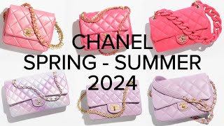 CHANEL SPRINGSUMMER COLLECTION 2024 ❤️ CHANEL HANDBAGS [upl. by Herriott]