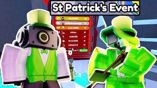 🍀 ST PATRICKS DAY UPDATE in Toilet Tower Defense 🔴 Live Stream [upl. by Tsugua]