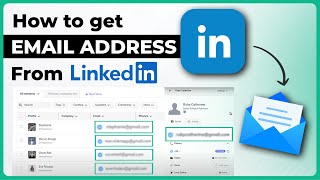 How to Get Email Address of Anyone from LinkedIn  in Just 5 Easy Steps [upl. by Linea]