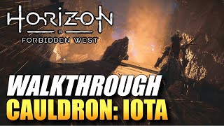 Horizon Forbidden West  IOTA Cauldron Walkthrough [upl. by Garrard]