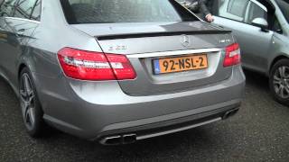 MercedesBenz E63 AMG W212 Sound [upl. by Ilka]