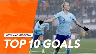 Vivianne Miedema  Top 10 goals in Oranje [upl. by Amilah611]