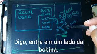 Como fazer um sensor de presença caseiro com a placa RCWL0516 [upl. by Novelia]