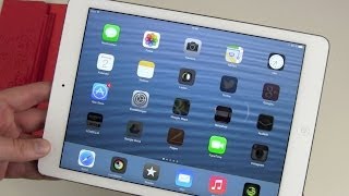 iPad Air einrichten und ein kurzer Blick drauf [upl. by Sialac]