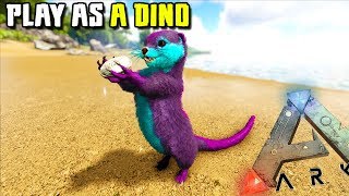 THE OTTERLIFE IS HARD  PLAY AS A DINO  ARK SURVIVAL EVOLVED [upl. by Nosdivad]