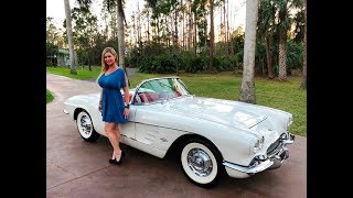 SOLD 1961 Chevrolet Corvette Convertible 69k miles V8 327 engine same owner for 30 years [upl. by Aniryt967]