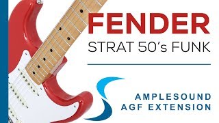 Virtual Guitars 3  Amplesound Fender Strat 50s Funk Extension [upl. by Oluas]