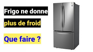 Comment Réparer un frigo qui ne donne plus de froid [upl. by Molloy29]