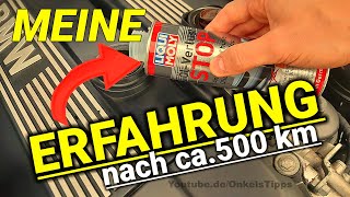 Liqui Moly Ölverlust Stop Erfahrung  Test  Anwendung Bmw E46 320i [upl. by Sairu]