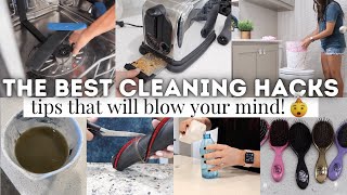 OVER 1 HOUR OF CLEANING HACKS 🧹🧼  THE BEST HOME CLEANING HACKS  2022 NEED TO KNOW CLEANING HACKS [upl. by Aitnahc]