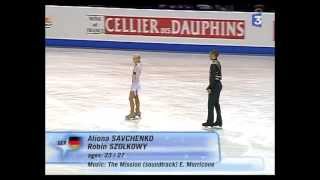 Aliona SAVCHENKO amp Robin SZOLKOWY Germany LS Skate 2007  GOLD [upl. by Harrietta]