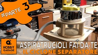 ciclone separatore e aspiratore parkside pnts 1500 [upl. by Aleet]