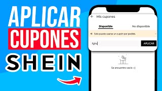 Como PONER CODIGOS de DESCUENTO en Shein Guia Completa [upl. by Fisuoy]