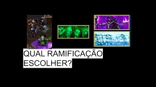 Warspear  Qual Ramificação Devo Escolher no Necromante [upl. by Nowahs456]