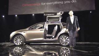 Tesla Model X Reveal [upl. by Acinna]