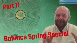 How to repair a Balancespring  hairspring Part 1of3 [upl. by Annelise742]