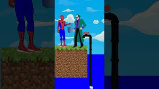 Help SpiderMan take revenge on the greedy Jokerspiderman JOKER hulk superheroes [upl. by Lek]