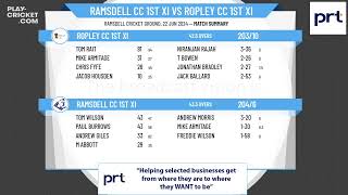 Ramsdell CC 1st XI v Ropley CC 1st XI [upl. by Ethelstan]