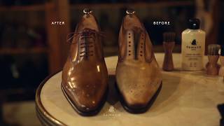 How to shine shoes  Famaco 1 [upl. by Treacy]