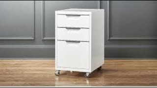 3 drawer file cabinet [upl. by Etnoel]