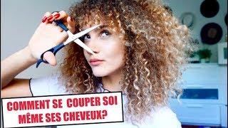 TECHNIQUE pour COUPER ses CHEVEUX SOI MÊME en DÉGRADÉ✂️ Cortar seu cabelo sozinha [upl. by Nrobyalc]