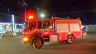 BX8 respondiendo a Simulacro de Incendio  Bomberos Punta Arenas [upl. by Attelrak128]