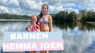 Hämtar hem barnen men vart är Robin VLOGG [upl. by Nalniuq]