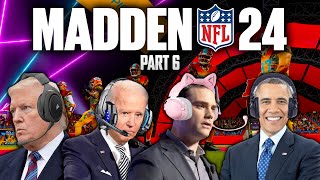 US Presidents Play Madden 24 Part 6 [upl. by Ardle814]