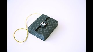 DIY Craft Chanel Handbag [upl. by Lishe783]