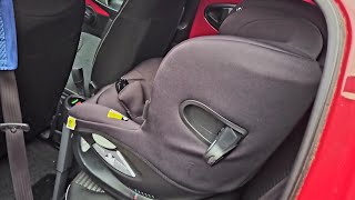 How to Install ISOFIX Car Seat into Peugeot 107 🪛💺🚗 isofix peugeot107 howto [upl. by Amethyst]