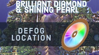 Where to find Defog  Pokemon Brilliant Diamond amp Shining Pearl [upl. by Noeht]