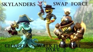 Skylanders Swap Force Chapter 2 Luau Lagoon part 2 [upl. by Felizio]