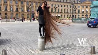 Aliia Nasyrova Real life Rapunzel  Long Hair Dont Care [upl. by Aneerol]