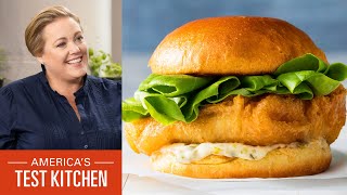 How to Make The Ultimate Crispy Fish Sandwiches with Tartar Sauce [upl. by Ellenad549]