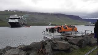 Fjord  Ort Seyðisfjörður im Osten  IslandKreuzfahrt mit der Mein Schiff 3 vom 107  2272023 [upl. by Tinor139]