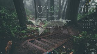 How to Customize Windows 11 Desktop with Rainmeter Skin Sonder  2022 [upl. by Alimaj728]