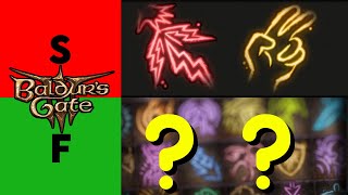 Baldurs Gate 3 CANTRIP Tier List  Best Cantrips in BG3 [upl. by Ahkeber624]